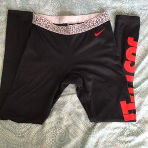 Nike Black “Just Do It” leggings.